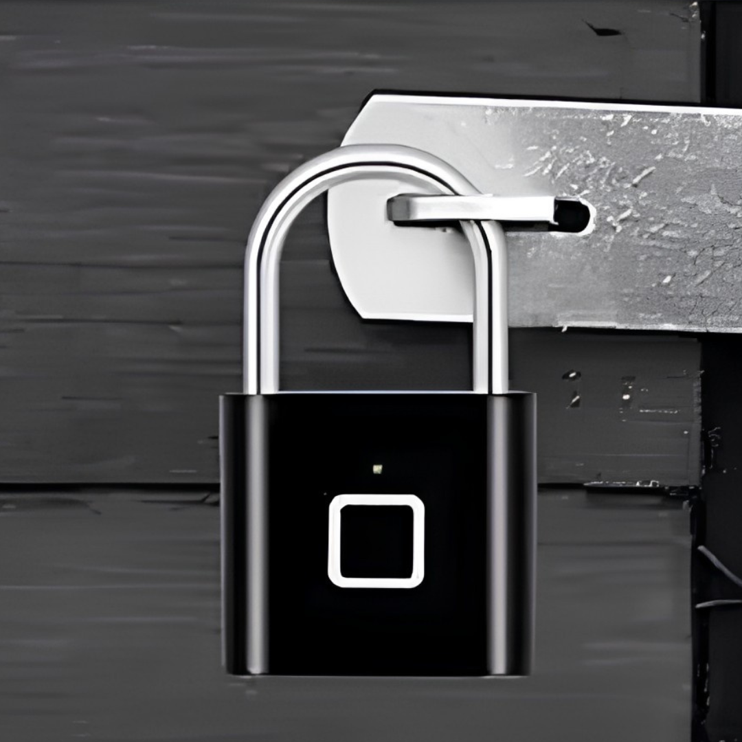 Heavy-Duty Smart Fingerprint Padlock