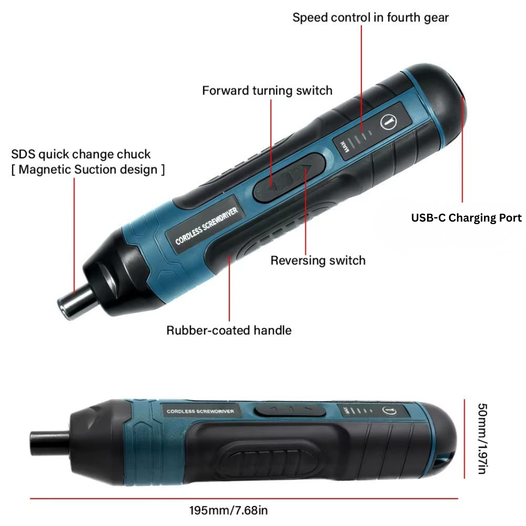 Electric Rechargeable Precision Screwdriver