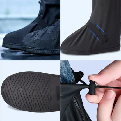 Anti-Slip Waterproof High-Top Shoe Covers