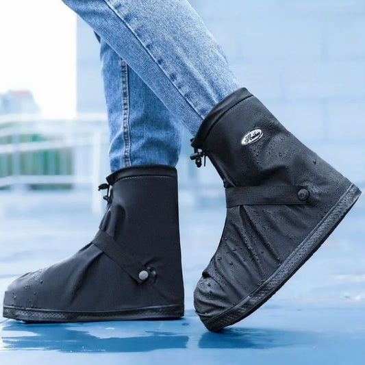 Anti-Slip Waterproof High-Top Shoe Covers
