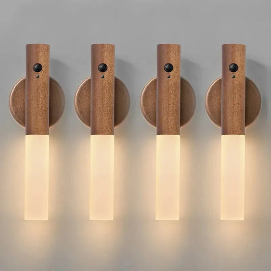 Drill-Free LED Motion Sensor Wall Lamp