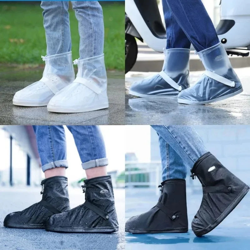 Anti-Slip Waterproof High-Top Shoe Covers