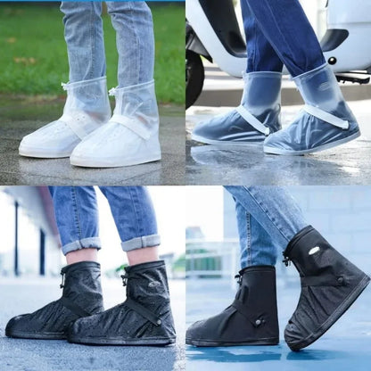 Anti-Slip Waterproof High-Top Shoe Covers