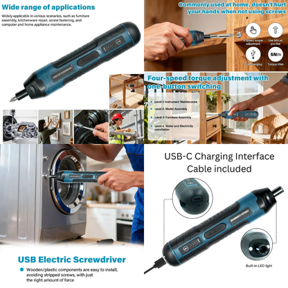 Electric Rechargeable Precision Screwdriver