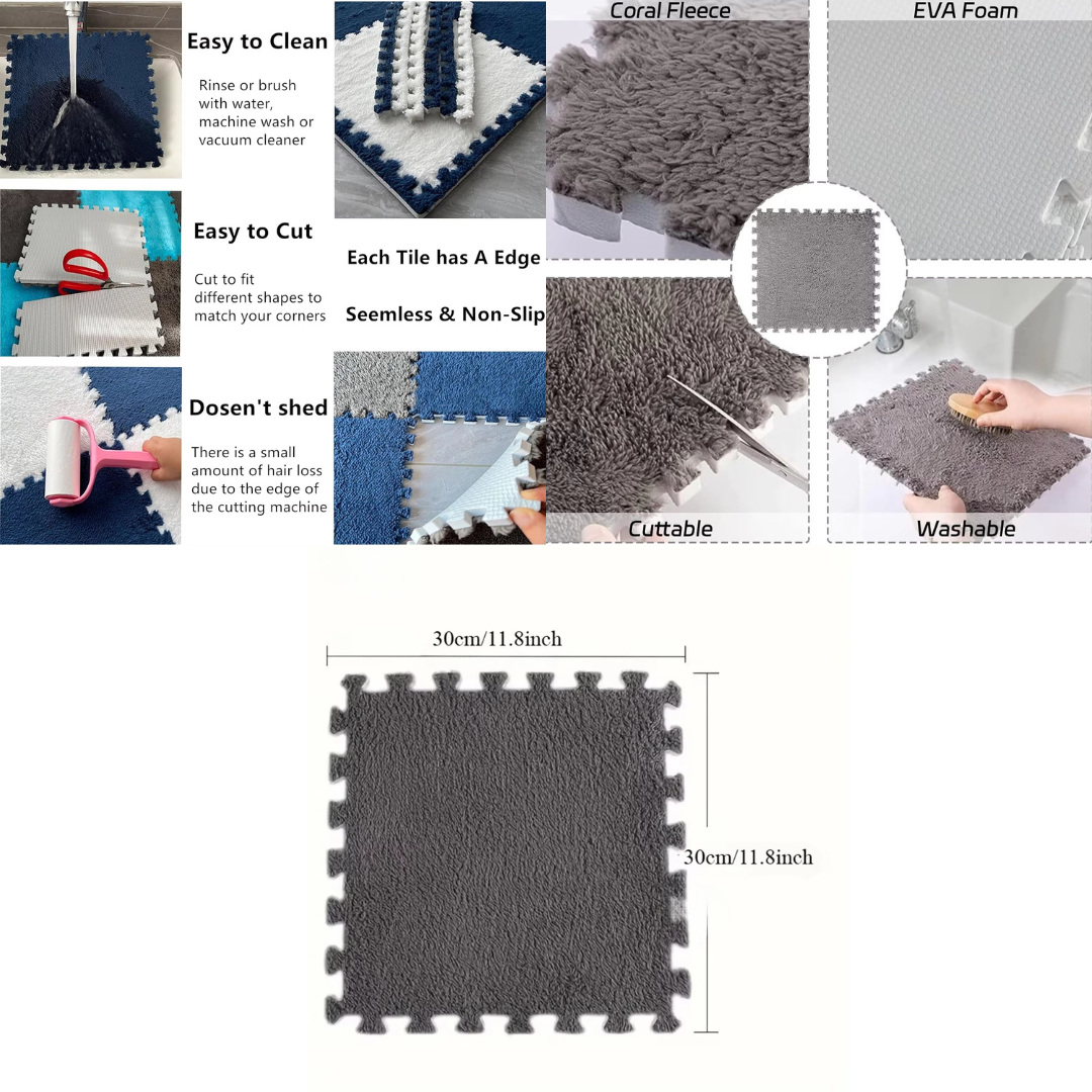 Ultra-Soft Modular Interlocking Play Mat
